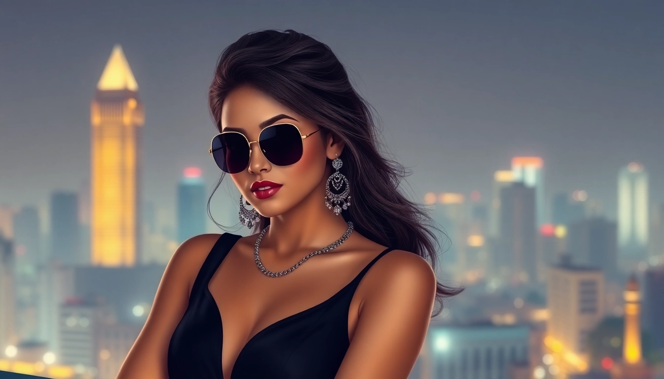 Bangalore Call Girl offering glamorous companionship with a confident, inviting pose, showcasing elegance and charm for refined experiences.
