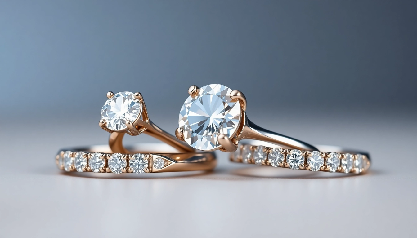 Engagement rings with a 1-carat diamond featuring brilliant cut and elegant band, perfect for a timeless proposal moment.