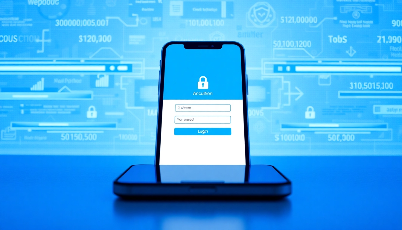 Fairplay login interface showing secure user authentication on mobile device, emphasizing ease and trustworthiness.