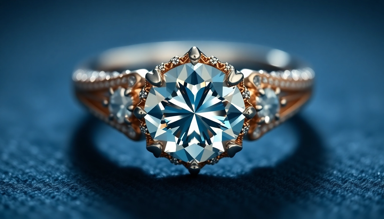 Engagement ring with a brilliant suzadetuviu ziedai su deimantu shining in elegant setting for